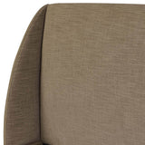 Maeve Upholstered Headboard Bed, Laken Taupe by Four Hands