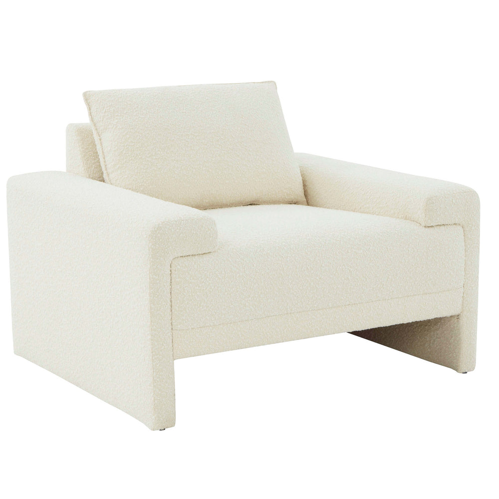 Maeve Chair, Cream Boucle-Furniture - Chairs-High Fashion Home