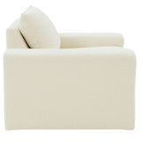 Maeve Chair, Cream Boucle-Furniture - Chairs-High Fashion Home