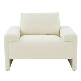 Maeve Chair, Cream Boucle-Furniture - Chairs-High Fashion Home