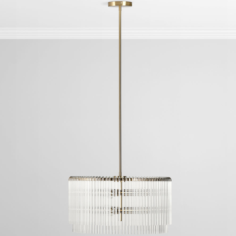 Maeve Chandelier, Clear-Lighting-High Fashion Home