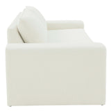 Maeve Sofa, Cream Boucle-Furniture - Sofas-High Fashion Home