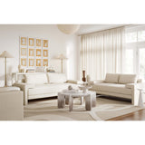 Maeve Sofa, Cream Boucle-Furniture - Sofas-High Fashion Home