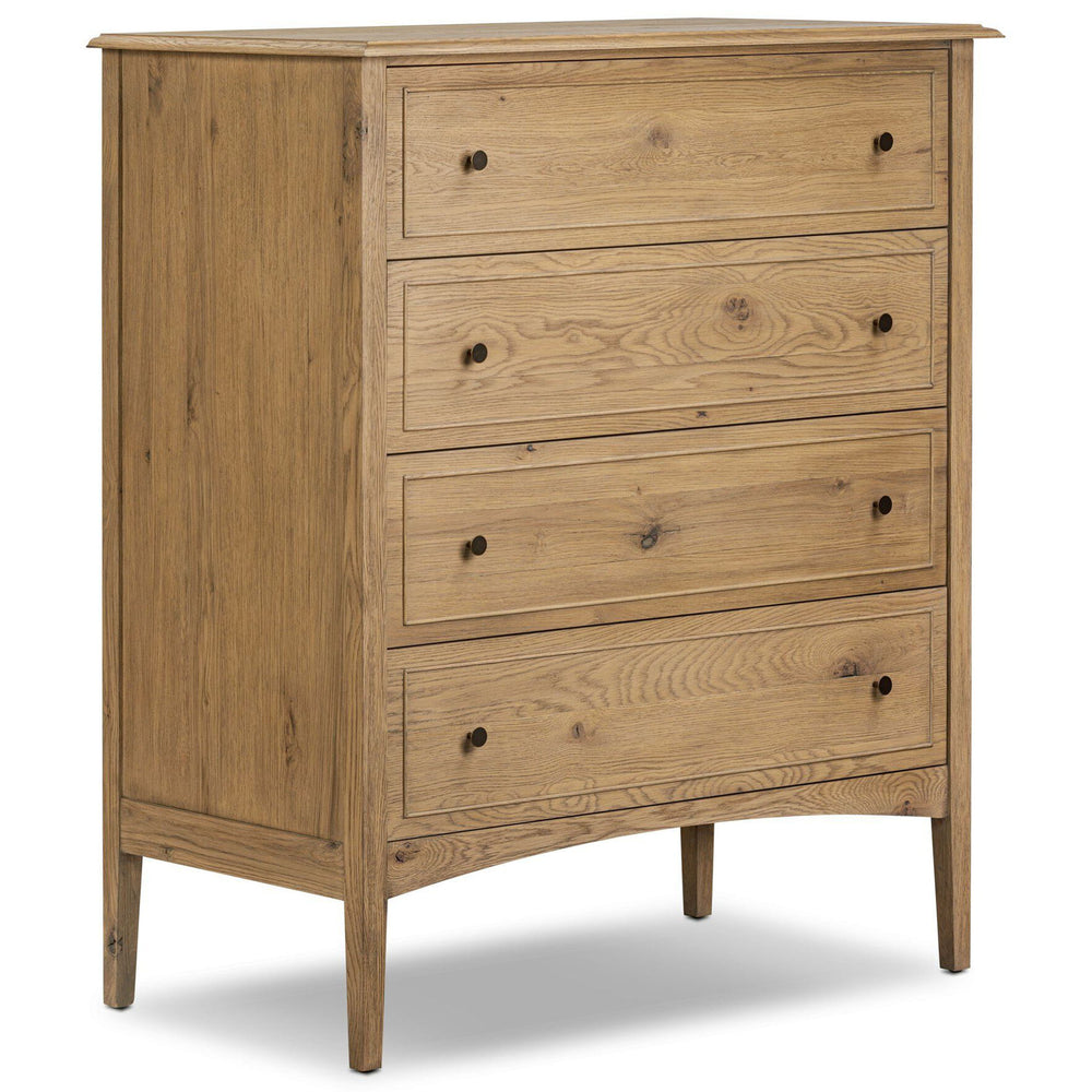 Maggie Tall Chest, Aged Smoked by Four Hands-Furniture - Bedroom-High Fashion Home