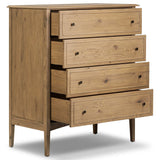 Maggie Tall Chest, Aged Smoked by Four Hands-Furniture - Bedroom-High Fashion Home