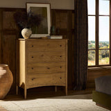 Maggie Tall Chest, Aged Smoked by Four Hands-Furniture - Bedroom-High Fashion Home