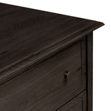 Maggie Tall Chest, Smoked Black by Four Hands-Furniture - Bedroom-High Fashion Home