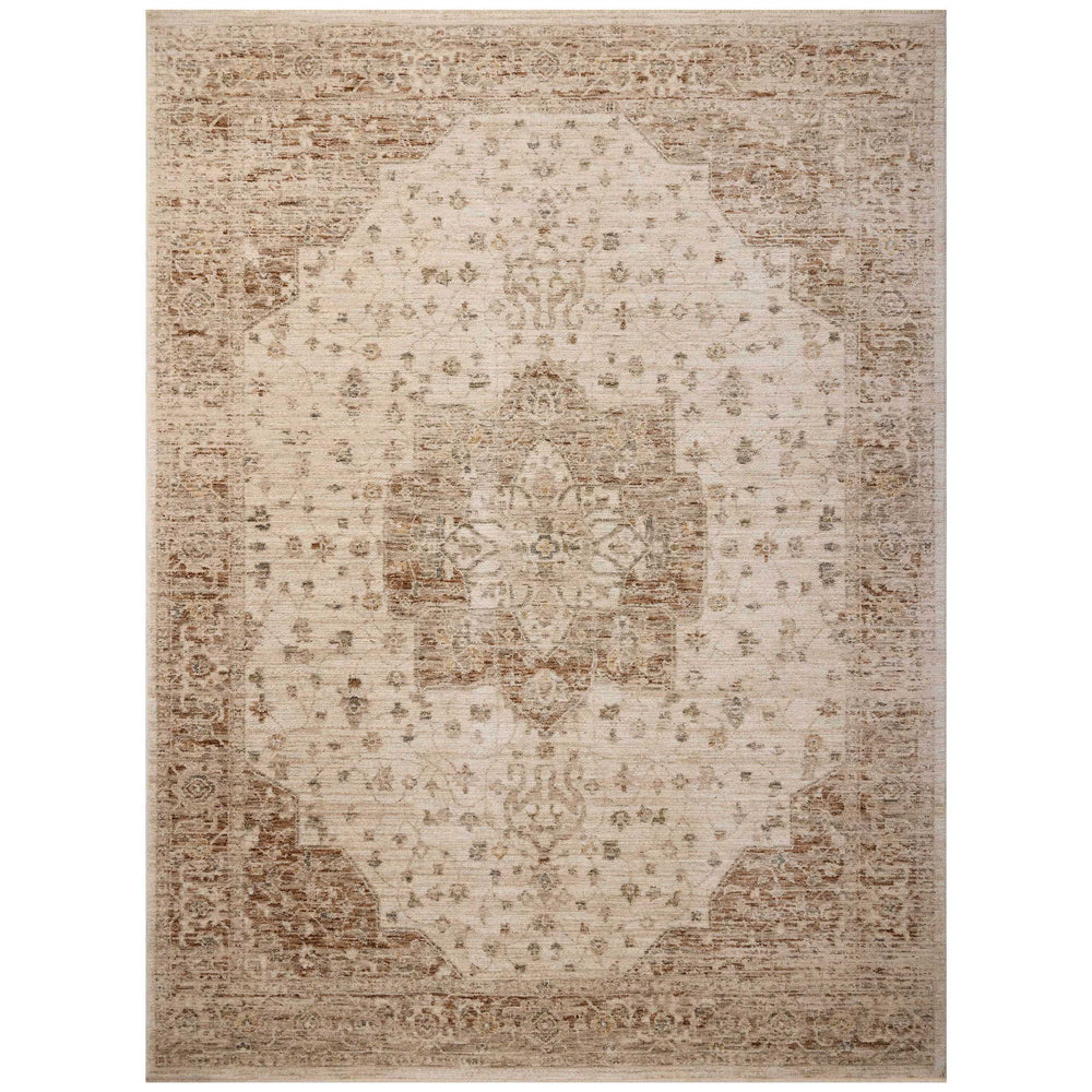 Magnolia Home by Joanna Gaines x Loloi Rug Junie JUE-04, Natural/Clay-Rugs-High Fashion Home