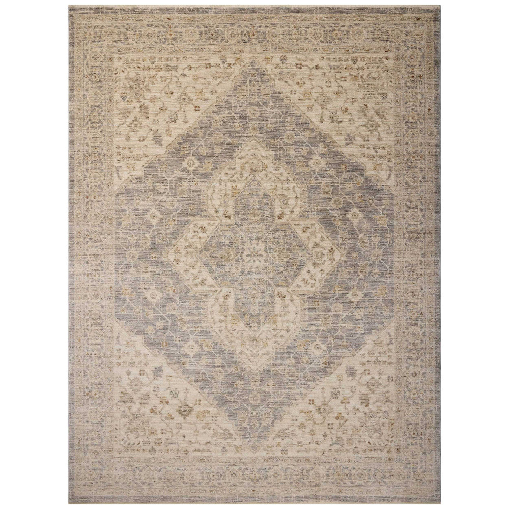 Magnolia Home by Joanna Gaines x Loloi Rug Junie JUE-05, Denim/Natural-Rugs-High Fashion Home
