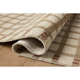 Magnolia Home by Joanna Gaines × Loloi Rug Waylon WAY-02, Natural/Rust-Rugs1-High Fashion Home