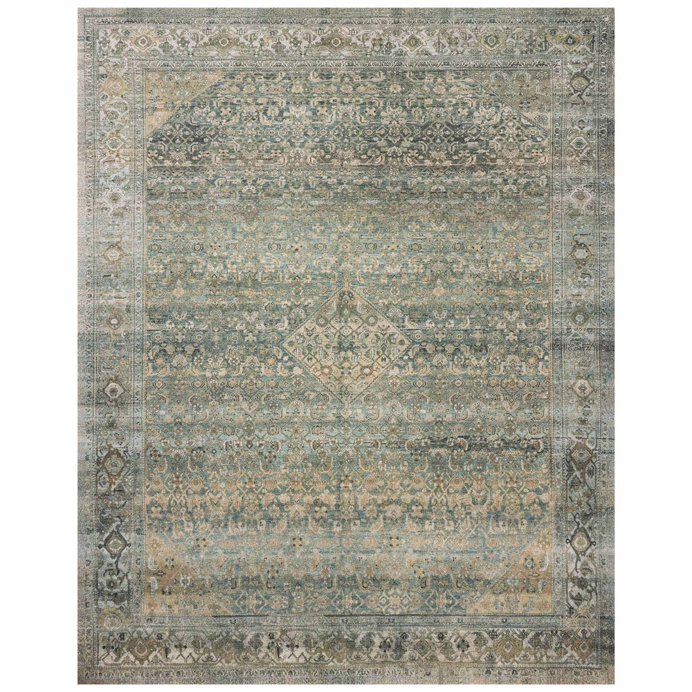 Magnolia Home by Joanna Gaines x Loloi Rug Wimberly WYM-03, Lagoon/Wheat-Rugs-High Fashion Home