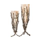 Mailie Vase, Bronze, Set of 2-Accessories-High Fashion Home