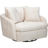 Maisy Swivel Chair, Utopia Sand