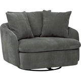 Maisy Swivel Chair, Capri Sapphire
