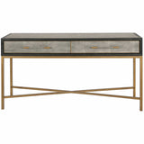 Mako Console Table, Grey-Furniture - Accent Tables-High Fashion Home