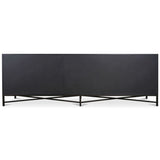 Mako Large Sideboard, Black-Furniture - Storage-High Fashion Home