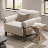 Malia Accent Chair, Latte-Furniture - Chairs-High Fashion Home