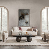 Malia Sofa, Latte-Furniture - Sofas-High Fashion Home