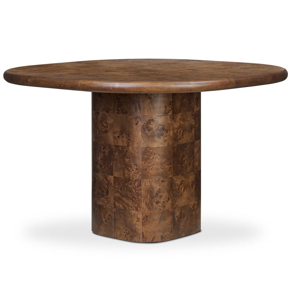 Malko Dining Table, Dark Brown by Amber Lewis x Four Hands-Furniture - Dining-High Fashion Home
