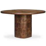 Malko Dining Table, Dark Brown by Amber Lewis x Four Hands-Furniture - Dining-High Fashion Home