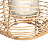 Mallory Candle Holder, Natural-Accessories-High Fashion Home