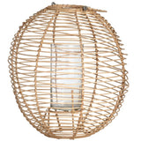 Mallory Candle Holder, Natural-Accessories-High Fashion Home