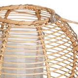 Mallory Candle Holder, Natural-Accessories-High Fashion Home