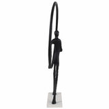 Man With Ring, Black/White-Accessories-High Fashion Home