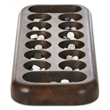 Mancala Board, Mixed Reclaimed Marble-High Fashion Home