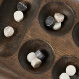 Mancala Board, Mixed Reclaimed Marble-High Fashion Home