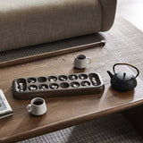 Mancala Board, Mixed Reclaimed Marble-High Fashion Home