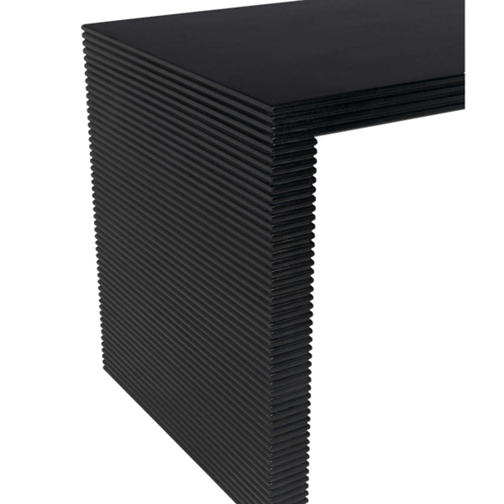Manhattan Desk, Rubbed Black – High Fashion Home