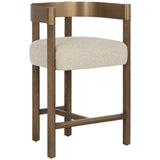 Manolo Counter Stool, Santa Cruz Oatmeal