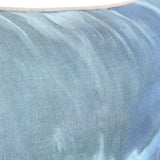 Mantra Lumbar Pillow, Blue Multi-Accessories-High Fashion Home