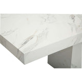 Mantua Rectangular Dining Table, White