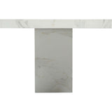 Mantua Rectangular Dining Table, White