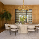 Mantua Rectangular Dining Table, Natural