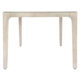 Marbella Outdoor Dining Table, White Shell