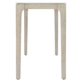 Marbella Outdoor Gathering Table, White Shell