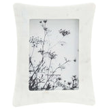 Marble Photo Frame, White-Accessories-High Fashion Home