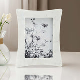 Marble Photo Frame, White-Accessories-High Fashion Home