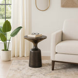 Marble Top Accent Table, Multi