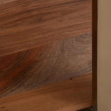 Marble Top Rectangular Coffee Table, Beige-Furniture - Accent Tables-High Fashion Home