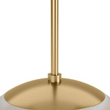 Marbled Globe 300 Pendant, Marbled Matte Glass/Burnished Brass by Four Hands-Lighting-High Fashion Home