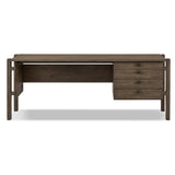 Marcela Desk, Grey Reclaimed French Oak-Furniture - Office-High Fashion Home