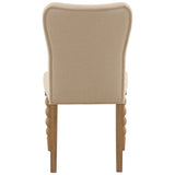 Marcellina Dining Chair, Beige, Set of 2-Furniture - Dining-High Fashion Home