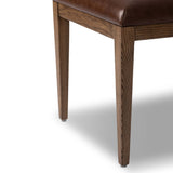 Marcello Leather Dining Chair, Havana Brown, Set of 2 by Four Hands-Furniture - Dining-High Fashion Home