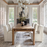 Marcia Rectangular Dining Table, Natural by Four Hands