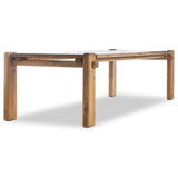 Marcia Rectangular Dining Table, Natural by Four Hands