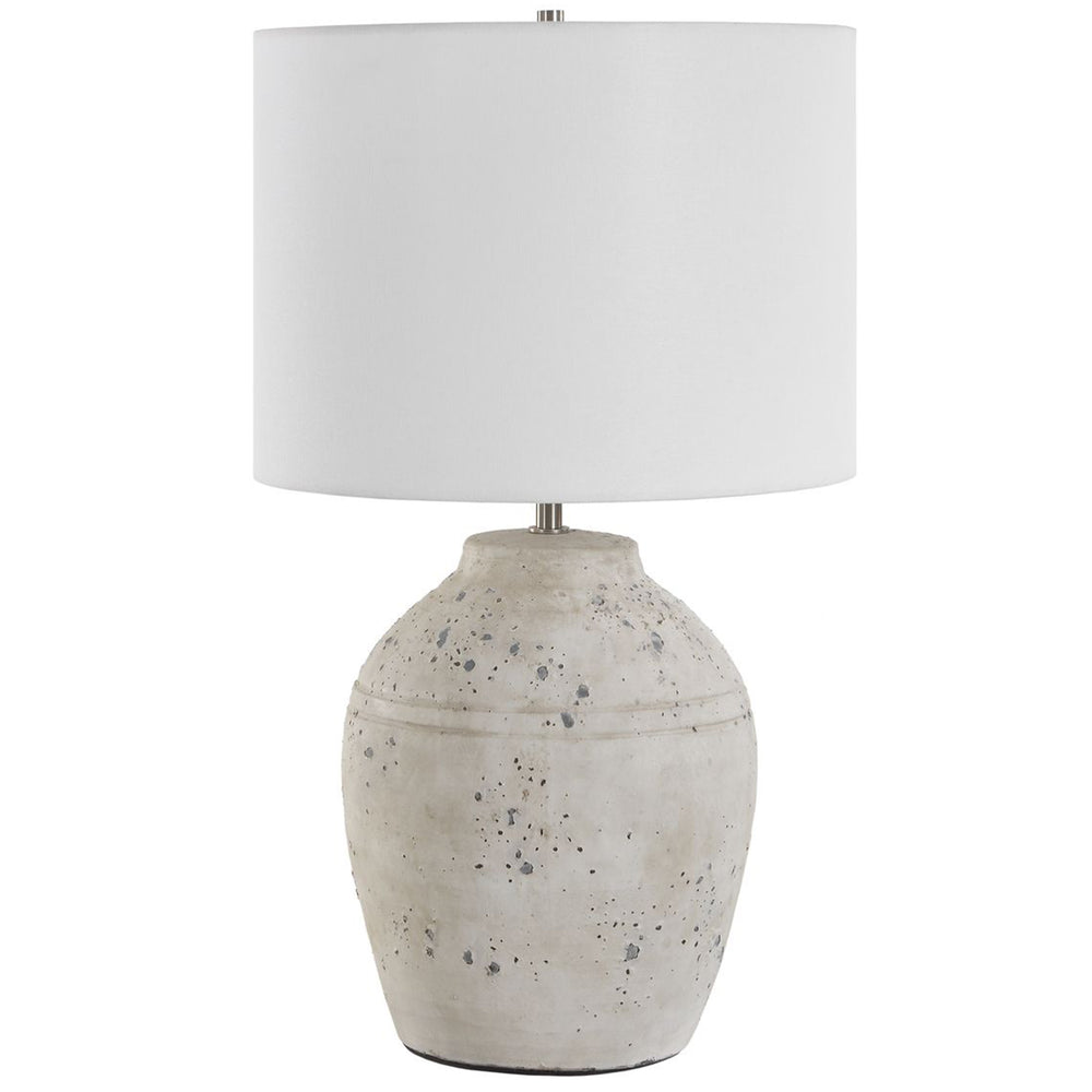 Marco Table Lamp, White Wash-Lighting-High Fashion Home